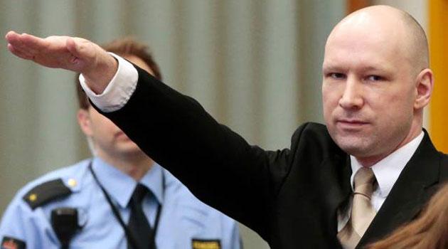 Soud v Norsku začal projednávat stížnost teroristy Anderse Behringa Breivika, který kvůli podmínkám svého věznění zažaloval stát za porušování lidských práv, březen 2016 (FOTO: ČTK)