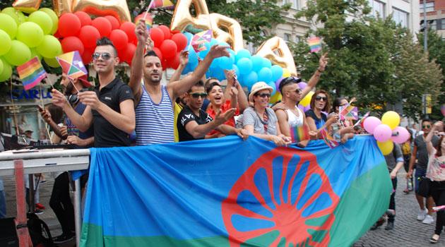 Roma at Prague Pride 13 August 2016