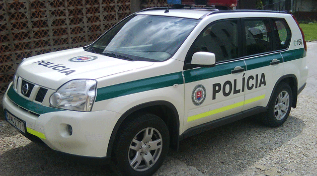 Vozidlo slovenské policie
