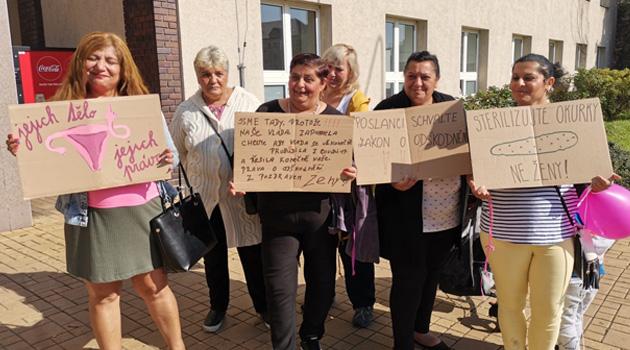 Forced sterilization demonstration in Ostrava