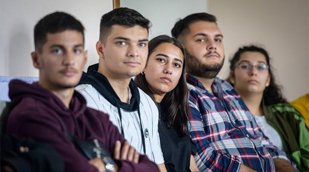 Romští studenti na setkání Baruvas 2022 (FOTO: Petr Zewlakk Vrabec)
