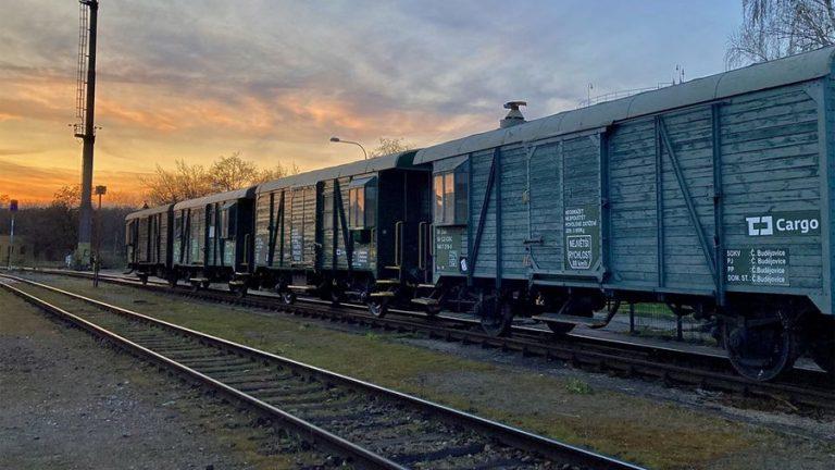 The Lemkin Train commemorates the 75th anniversary of genocide becoming a crime in international law. (PHOTO: Theresienstadt Centre for the Study of Genocides)