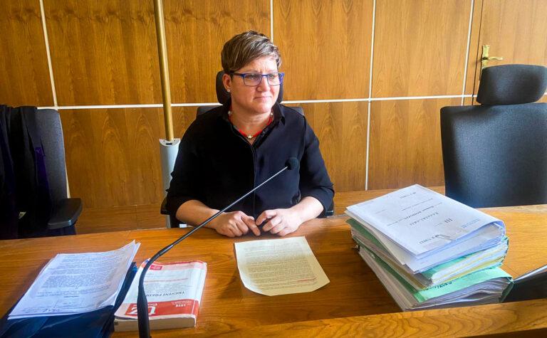 Předsedkyně soudního senátu Dita Řepková, 22. 3. 2024 (FOTO: Richard Samko)