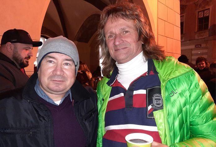Tomáš Vandas (left) and Miroslav Ševčík (right). (PHOTO: Facebook profile of Tomáš Vandas)