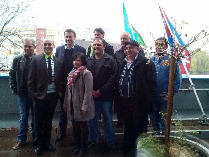 Setkání Romů s hejtmanem Libereckého kraje v roce 2017 (FOTO: se svolením Jana Cverčka)