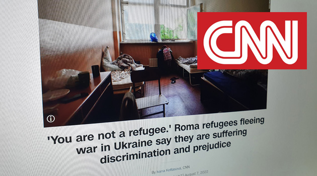CNN: Česko diskriminovalo romské uprchlíky z Ukrajiny, aktualizované údaje vyvracejí mýtus, že všichni mají dvojí občanství