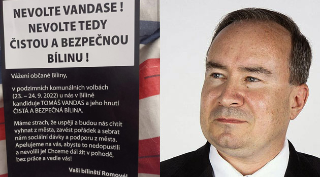 Česká policie vyšetřuje místní falešné letáky předvolební kampaně urážející Rumuny